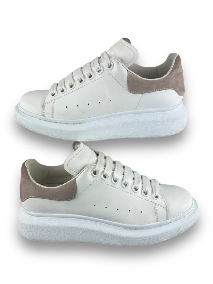 Alexander McQueen Runway White/Pink Suede UK 4 / EU 37 - Lux Central