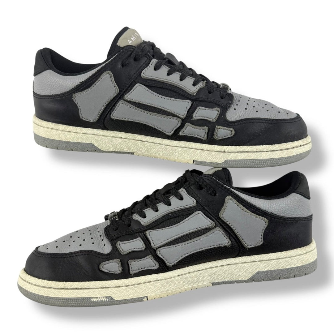 Amiri Low Skeleton Black/Grey/White UK 10 / EU 44 - Lux Central