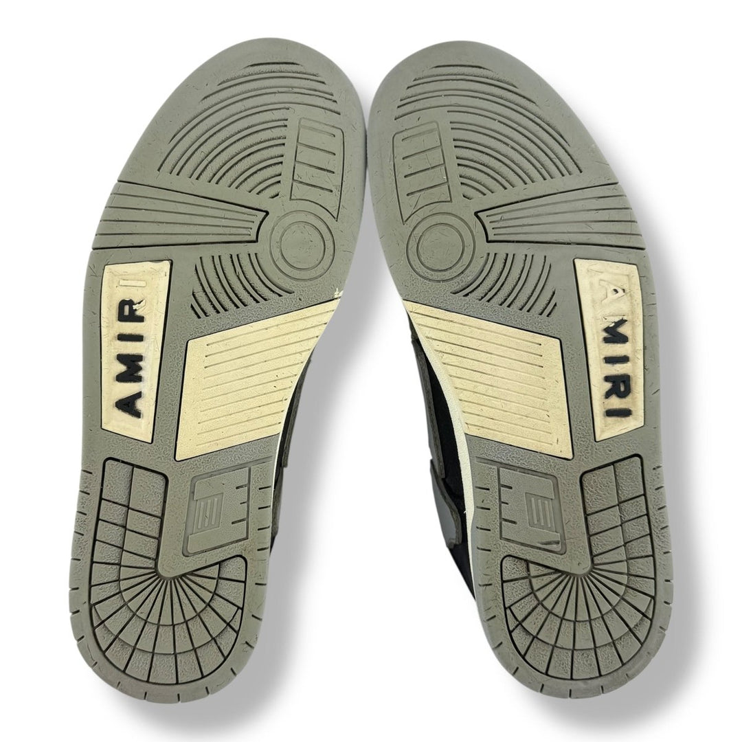 Amiri Low Skeleton Black/Grey/White UK 10 / EU 44 - Lux Central