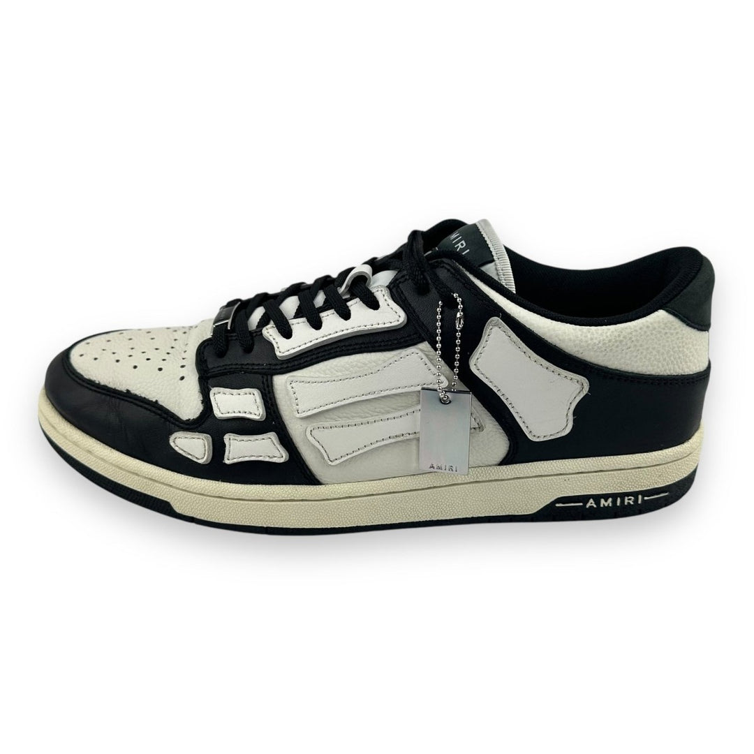 Amiri Low Skeleton Black/White UK 11 / EU 45 - Lux Central