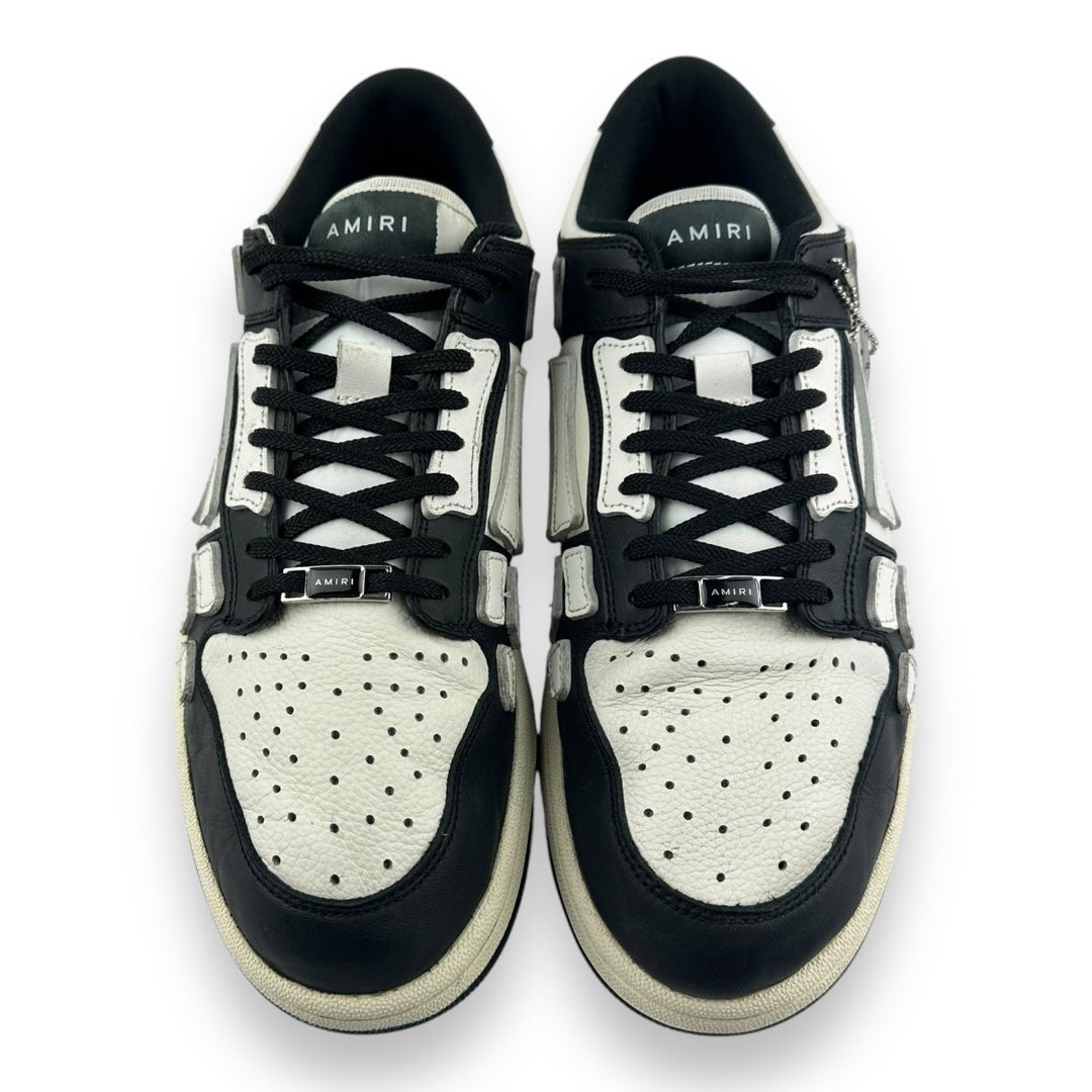 Amiri Low Skeleton Black/White UK 11 / EU 45 - Lux Central