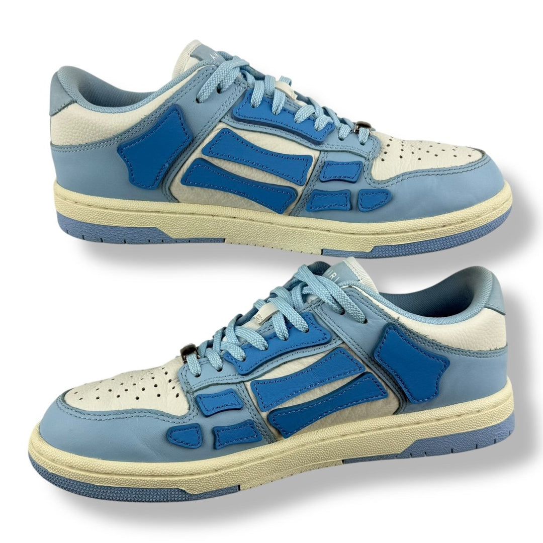 Amiri Low Skeleton Blue/White UK 7 / EU 40 - Lux Central