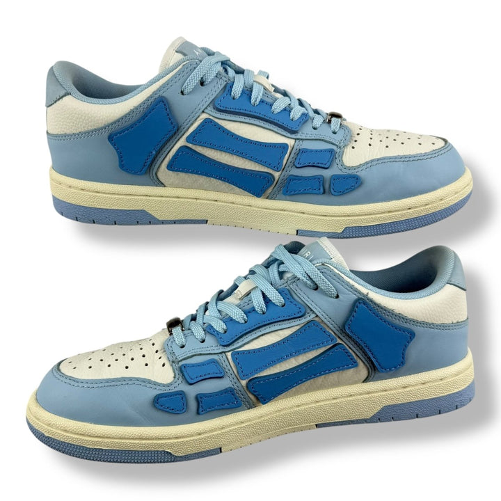 Amiri Low Skeleton Blue/White UK 7 / EU 40 - Lux Central