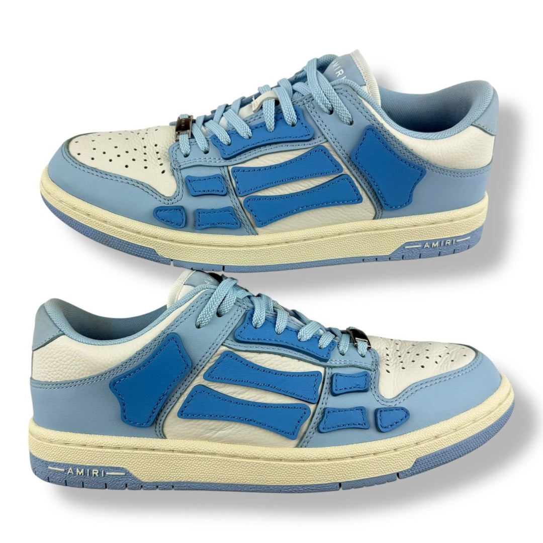 Amiri Low Skeleton Blue/White UK 7 / EU 40 - Lux Central