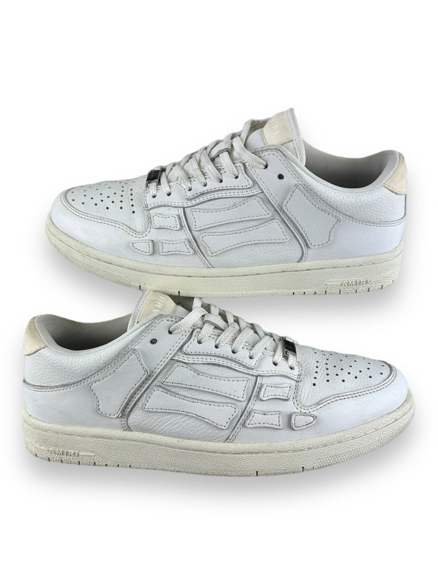 Amiri Low Skeleton White UK 6 / EU 40 - Lux Central