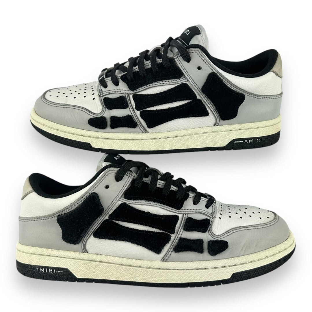 Amiri Low Skeleton White/Black UK 7 / EU 41 - Lux Central