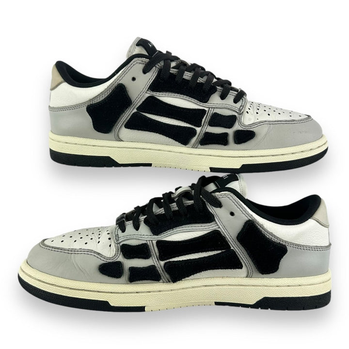 Amiri Low Skeleton White/Black UK 7 / EU 41 - Lux Central