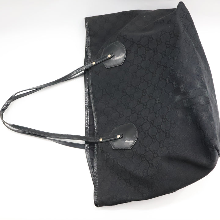 Gucci GG Jolie Black Monogram Tote Handbag