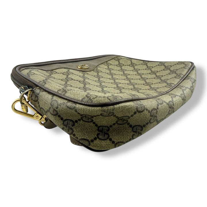 Gucci GG Canvas Beige Crossbody Bag
