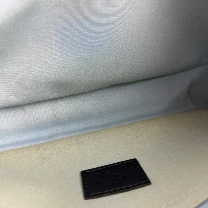 Louis Vuitton Monogram Mini Lin Pochette Kathleen Blue Bag