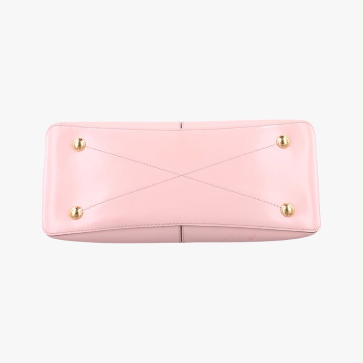 Louis Vuitton Rose Ballerine Vernis Miroir Tote Bag