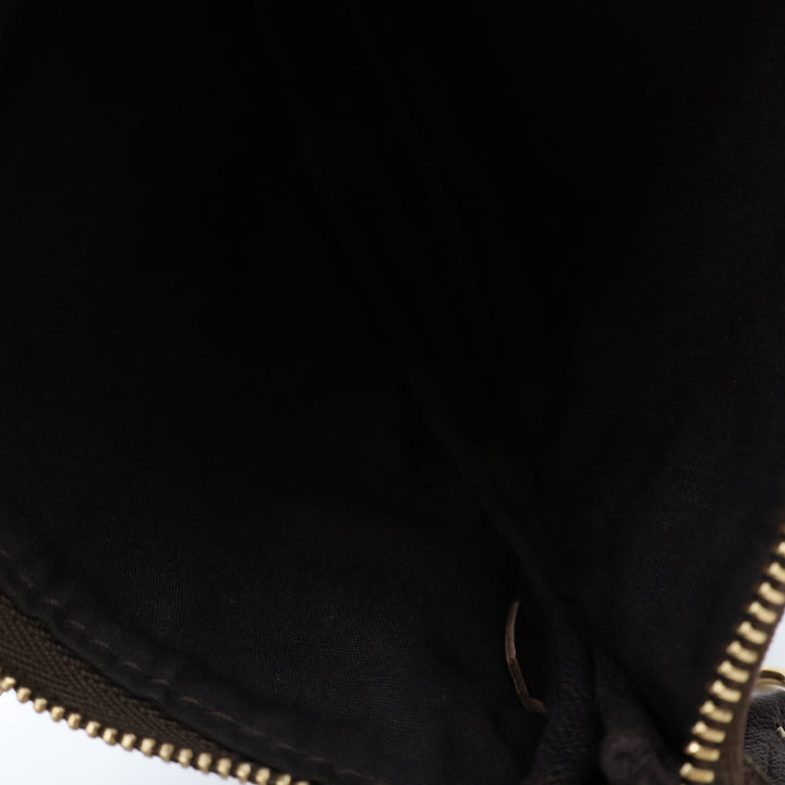 Louis Vuitton Medium Pochette Accessories Lin Monogram Clutch Bag