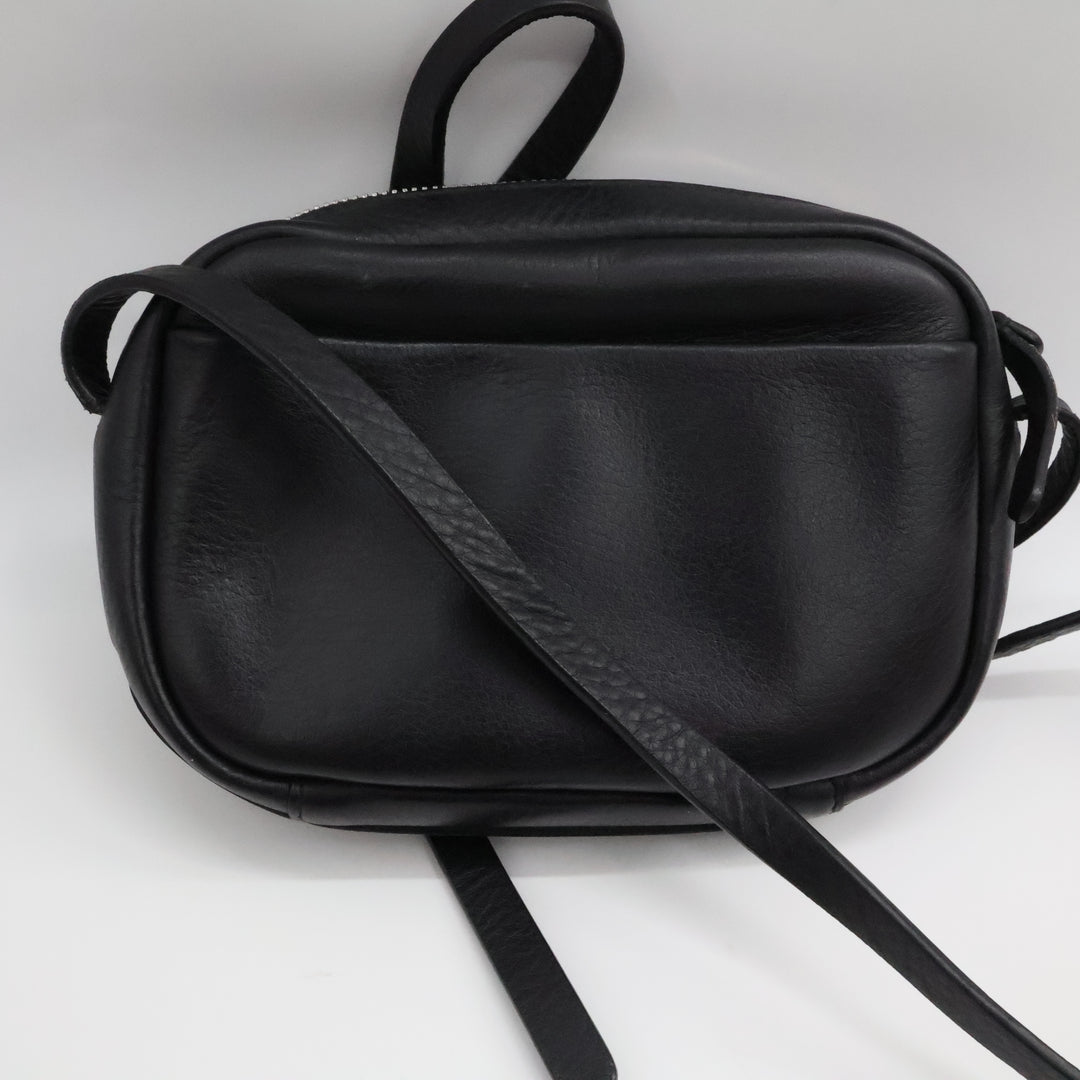 Balenciaga Everyday Black Camera Leather Crossbody