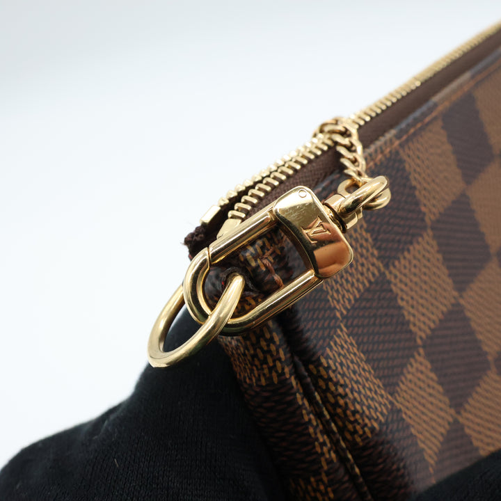 Louis Vuitton Mini Pochette Accessories Damier Ebene