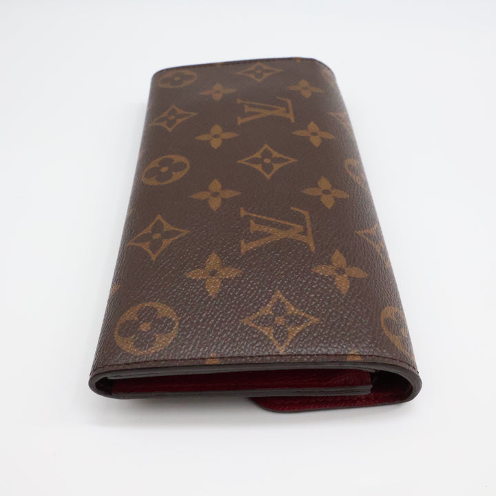 Louis Vuitton Emilie Brown Monogram Femme Wallet