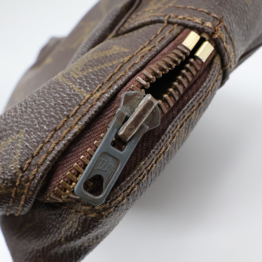 Louis Vuitton True Trousse 28 Brown Monogram Pouch