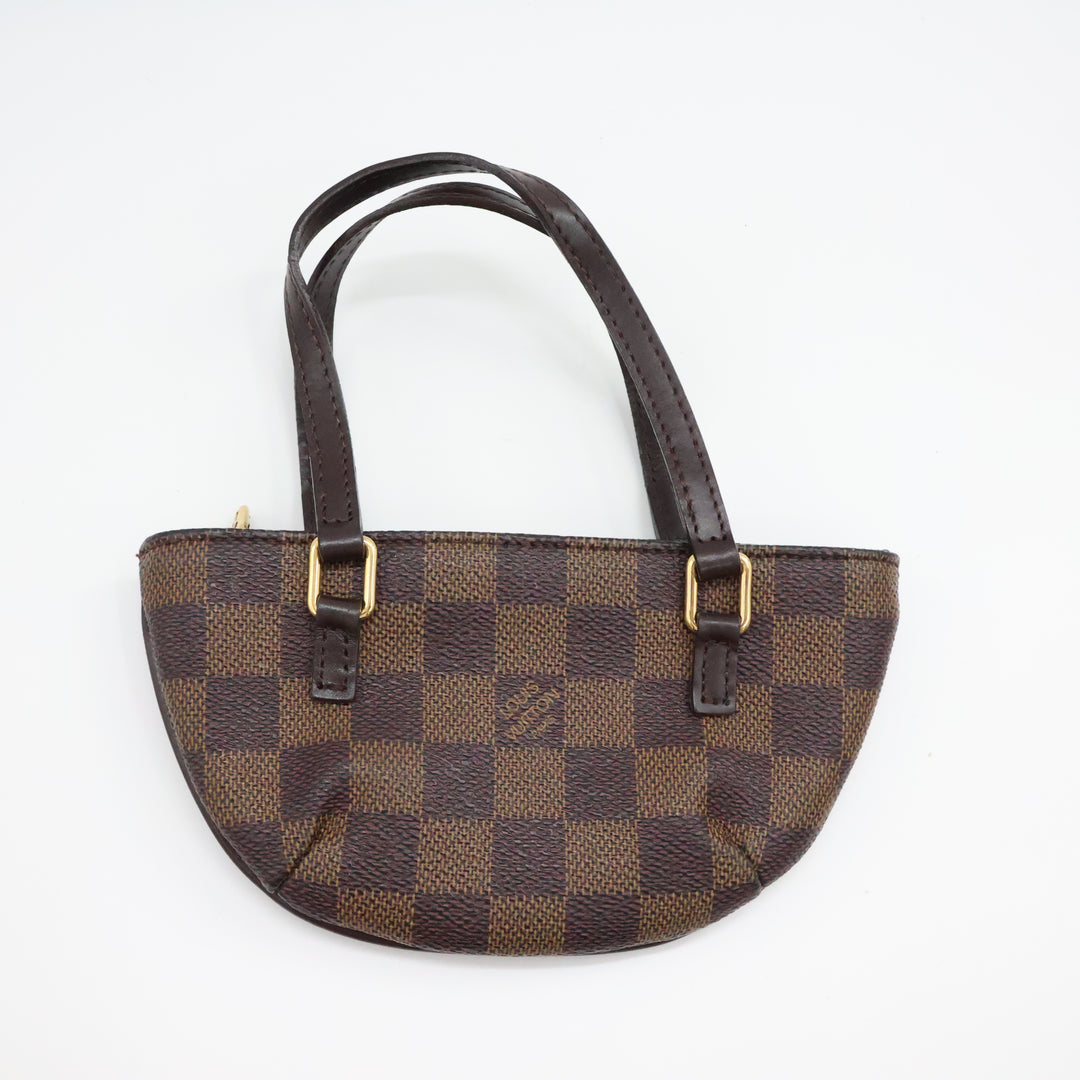 Louis Vuitton Damier Ebene Mini Manosque Pochette