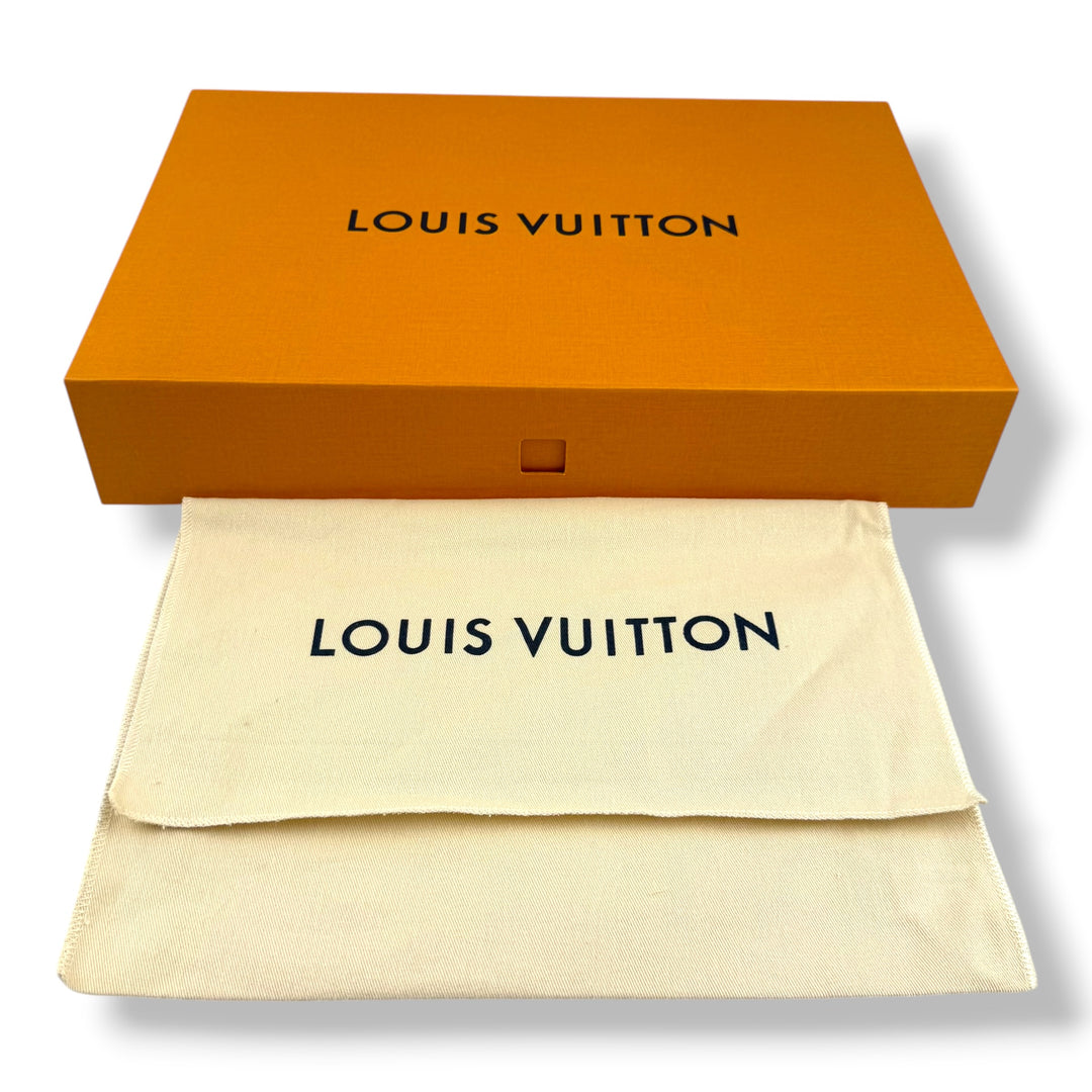 Louis Vuitton Medium Pochette Accessories Brown Monogram Clutch Bag