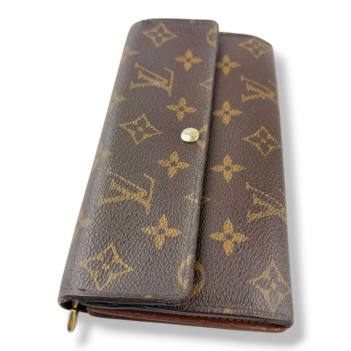 Louis Vuitton Sarah Brown Monogram Femme Wallet