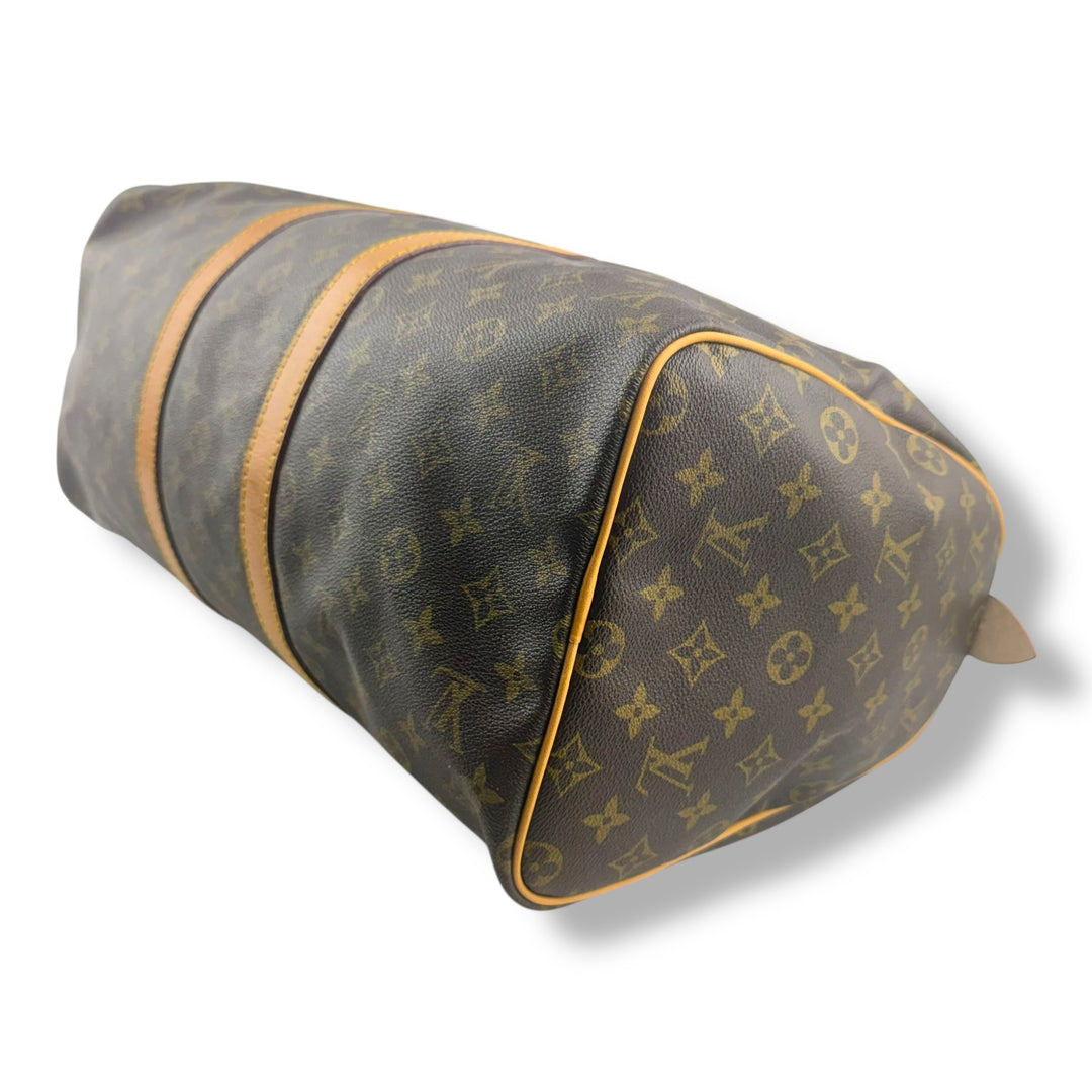 Louis Vuitton Vintage Brown Monogram 45 Keepall Duffle Bag