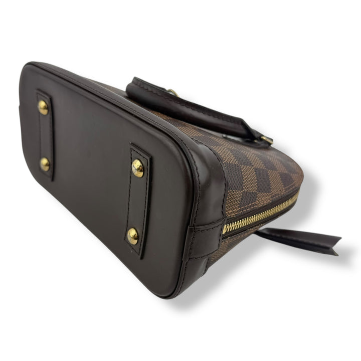Louis Vuitton Brown Damier Ebene Alma BB Handbag