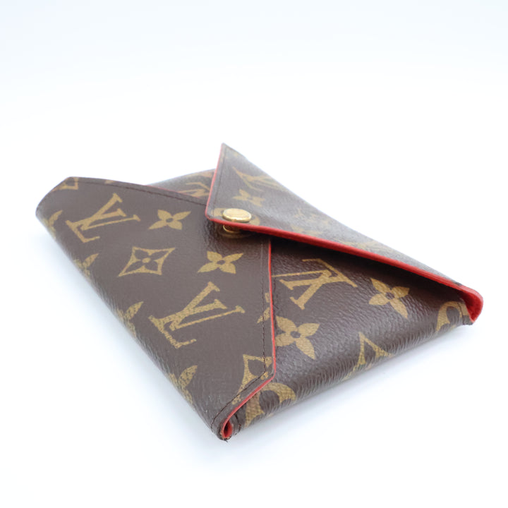 Louis Vuitton Brown Monogram Kirigami Medium Clutch Pouch