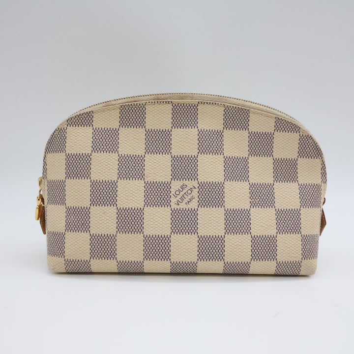 Louis Vuitton Damier Azur Travel Cosmetic PM Pouch