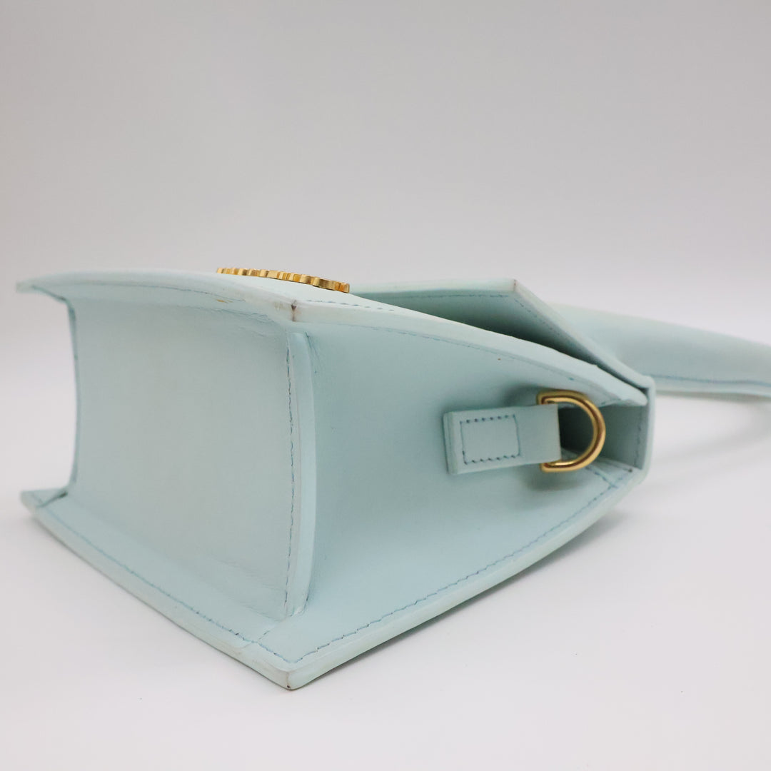 Jacquemus Le Chiquito Medium Light Blue Moyen Crossbody Handbag
