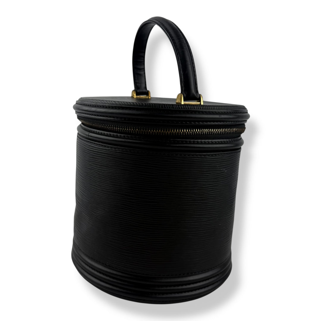 Louis Vuitton Black Epi Leather Cannes Handbag