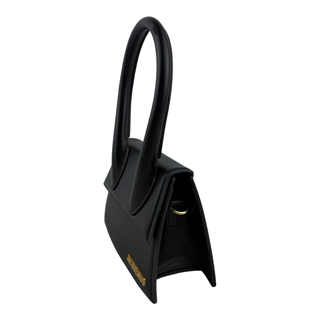 Jacquemus Le Chiquito Medium Black Moyen Crossbody Handbag