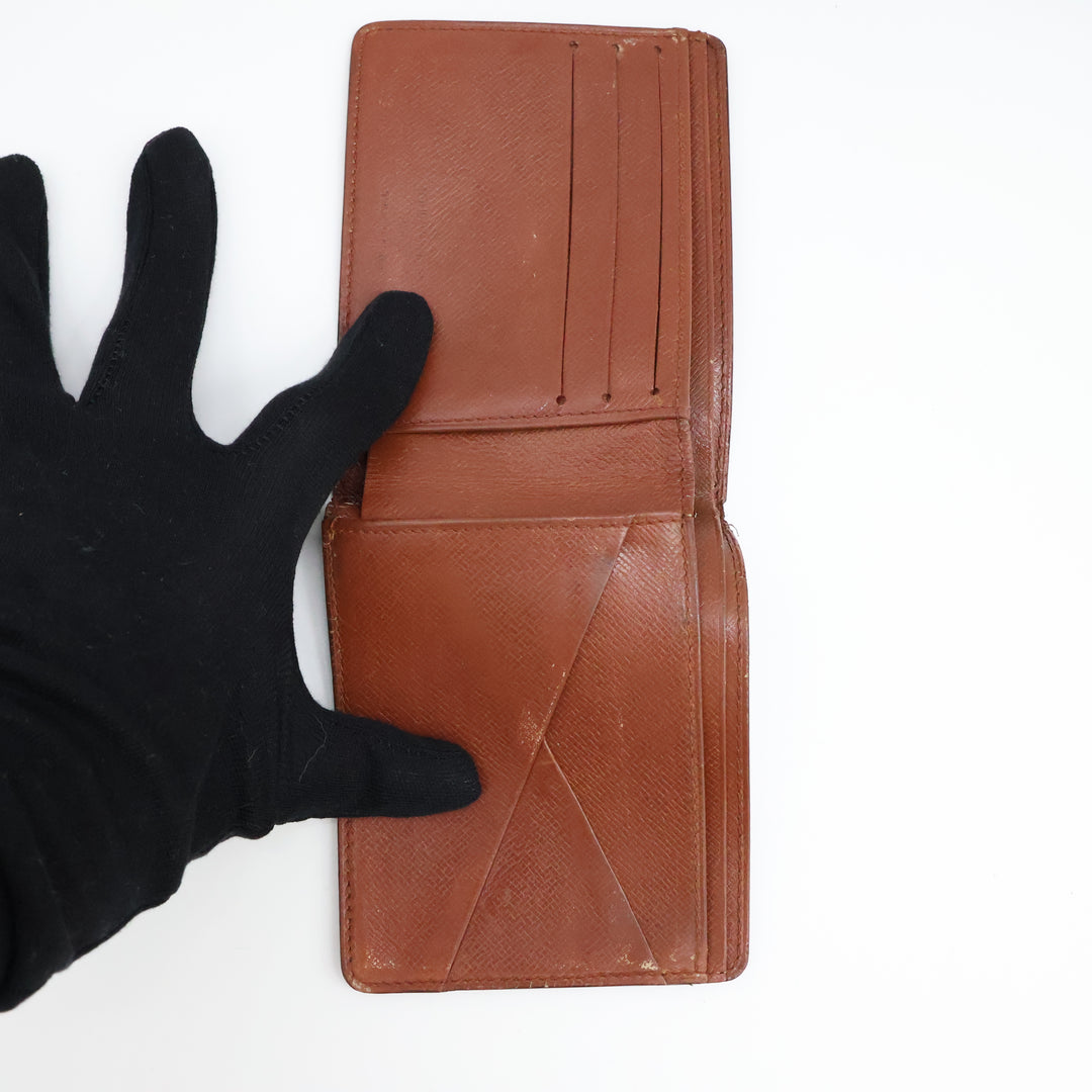 Louis Vuitton Vintage Bifold Brown Monogram Wallet