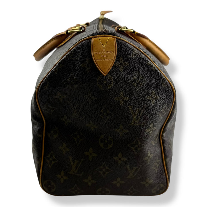 Louis Vuitton Speedy 35 Brown Monogram Handbag