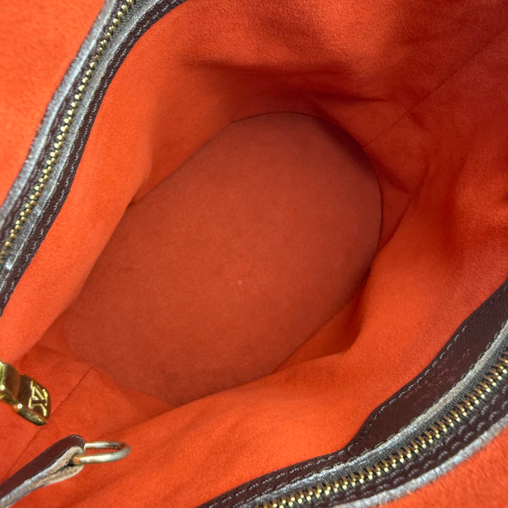 Louis Vuitton PM Bucket Tote Brown Damier Handbag