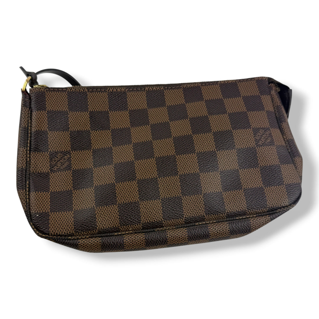 Louis Vuitton Pochette Accessories Brown Damier Clutch Bag