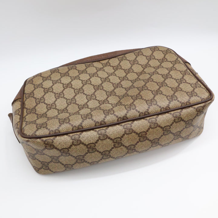Gucci Beige Monogram Clutch Handbag
