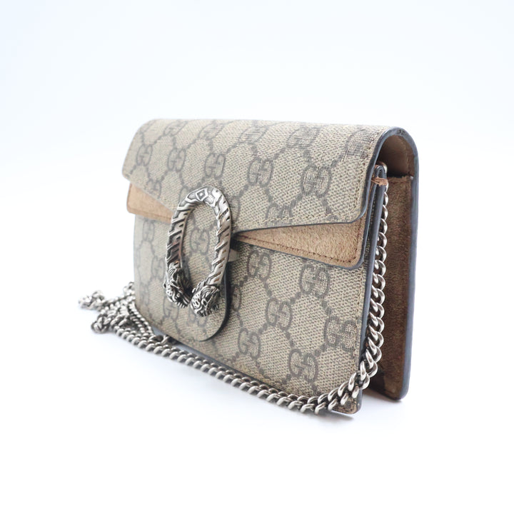 Gucci GG Dionysus Beige Super Mini Handbag