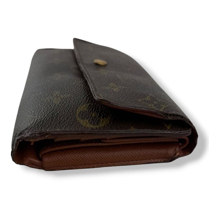 Louis Vuitton Trifold Brown Monogram Femme Wallet