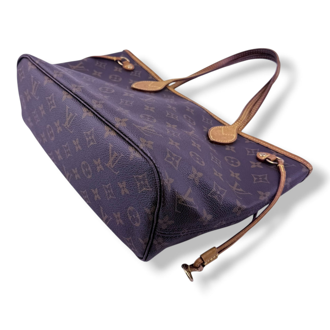 Louis Vuitton Brown Monogram Neverfull PM Handbag