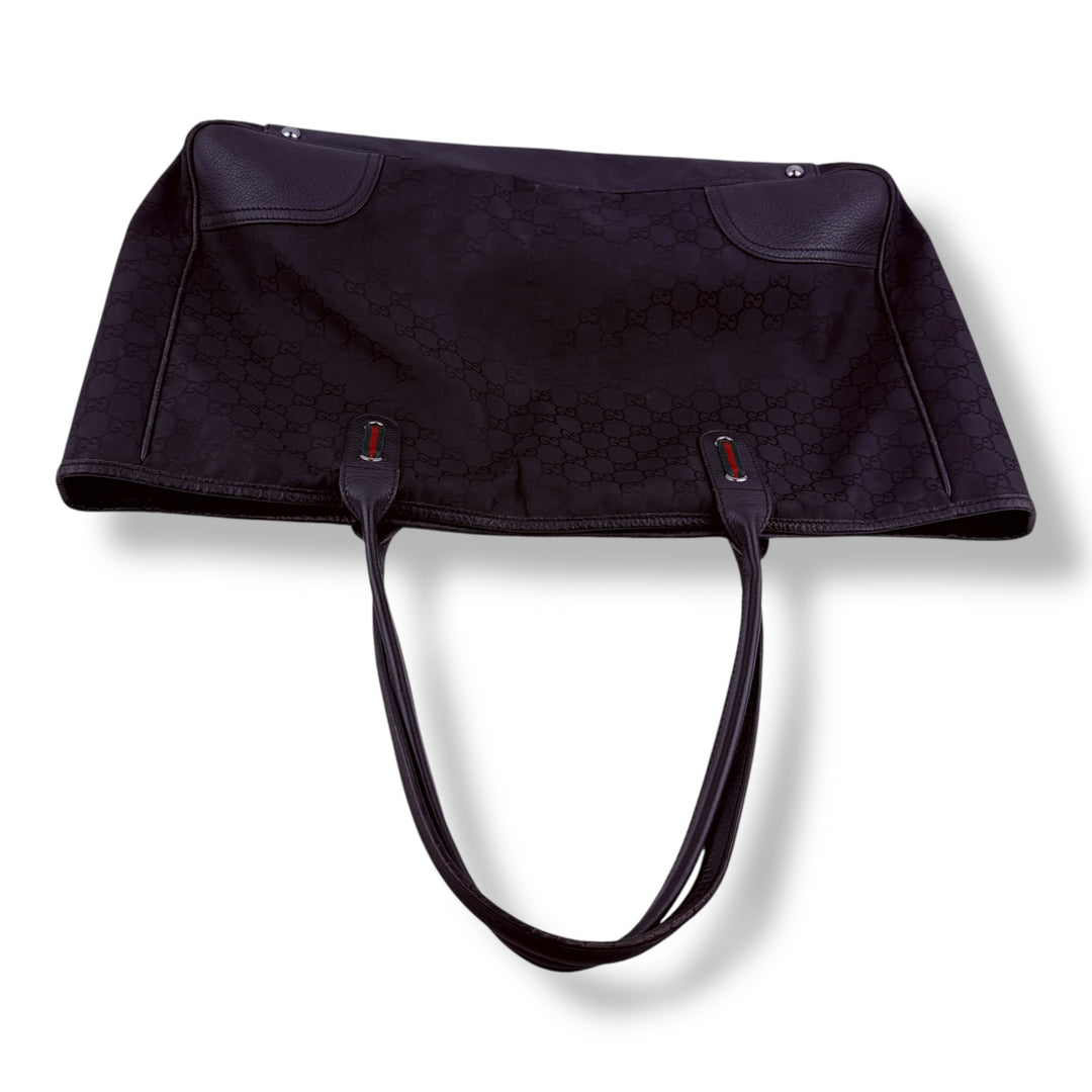 Gucci GG Black Monogram Tote Handbag