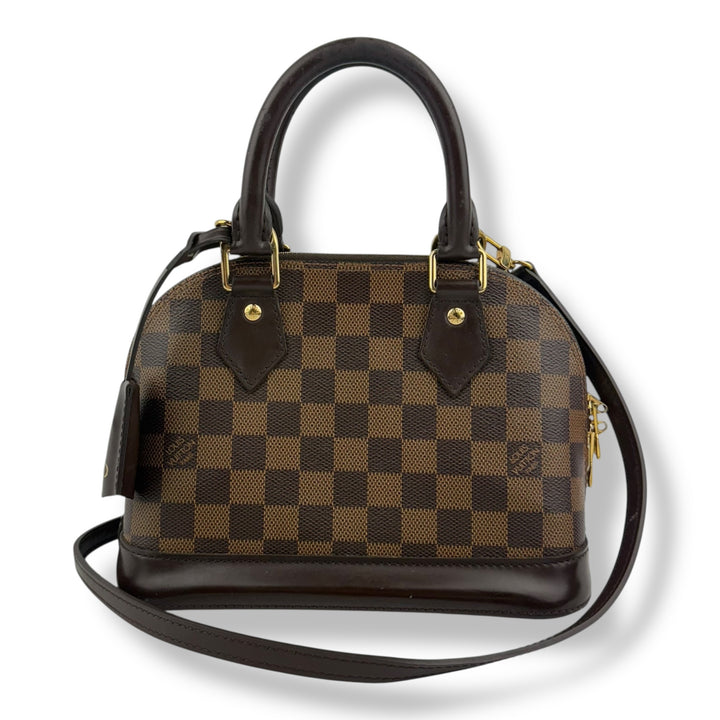 Louis Vuitton Brown Damier Ebene Alma BB Handbag