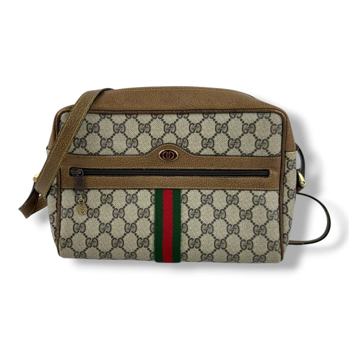 Gucci Beige Sherry Line Crossbody Handbag