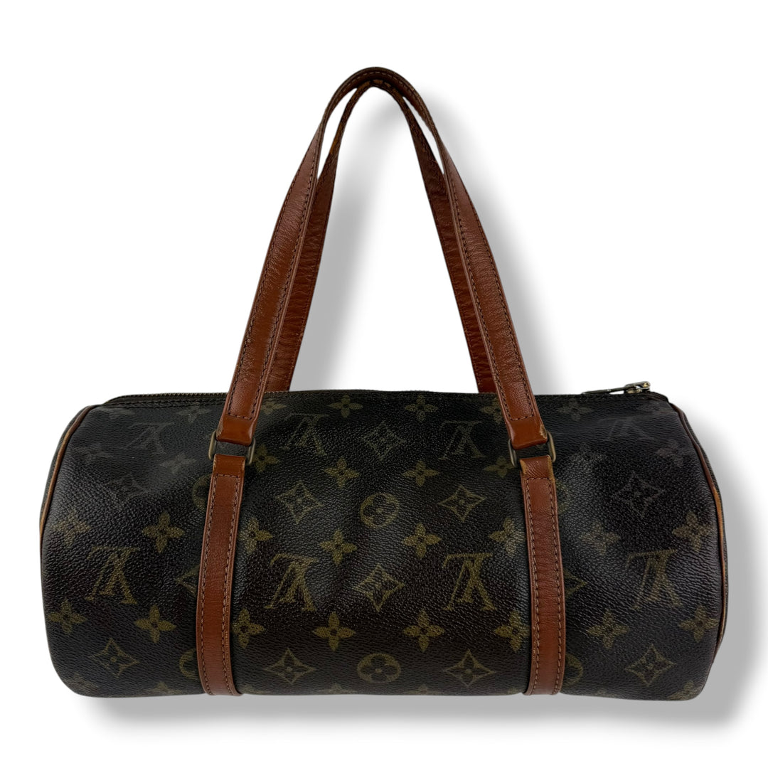 Louis Vuitton Vintage Brown Monogram Papillon 30 Handbag
