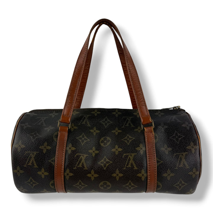 Louis Vuitton Vintage Brown Monogram Papillon 30 Handbag