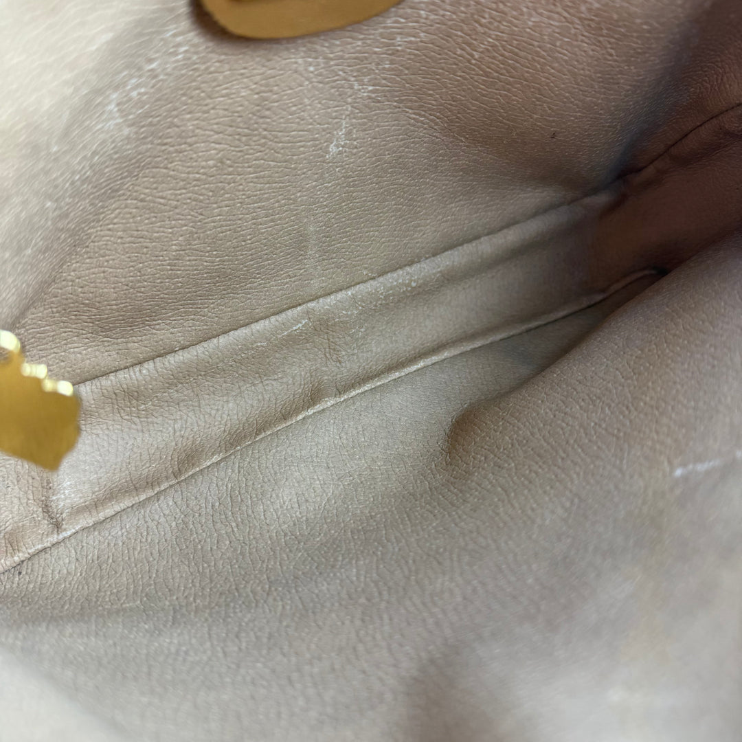 Gucci GG Beige Monogram Shoulder Crossbody Bag