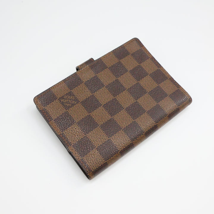 Louis Vuitton Brown Damier PM Ring Agenda Wallet