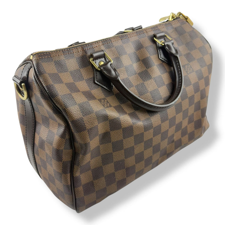 Louis Vuitton Brown Damier Speedy Bandouliere 30 Handbag
