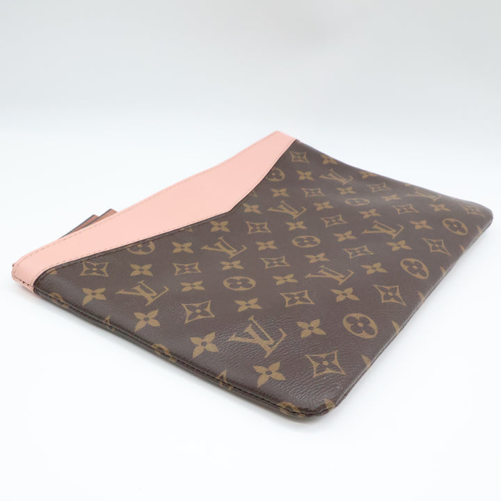 Louis Vuitton Brown Monogram Daily Clutch Pouch
