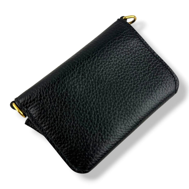 Balenciaga Cash Black Mini Wallet on Chain Handbag - Lux Central
