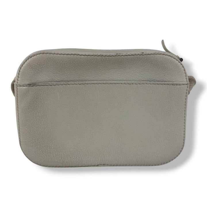 Balenciaga Everyday White Camera XS Leather Crossbody - Lux Central