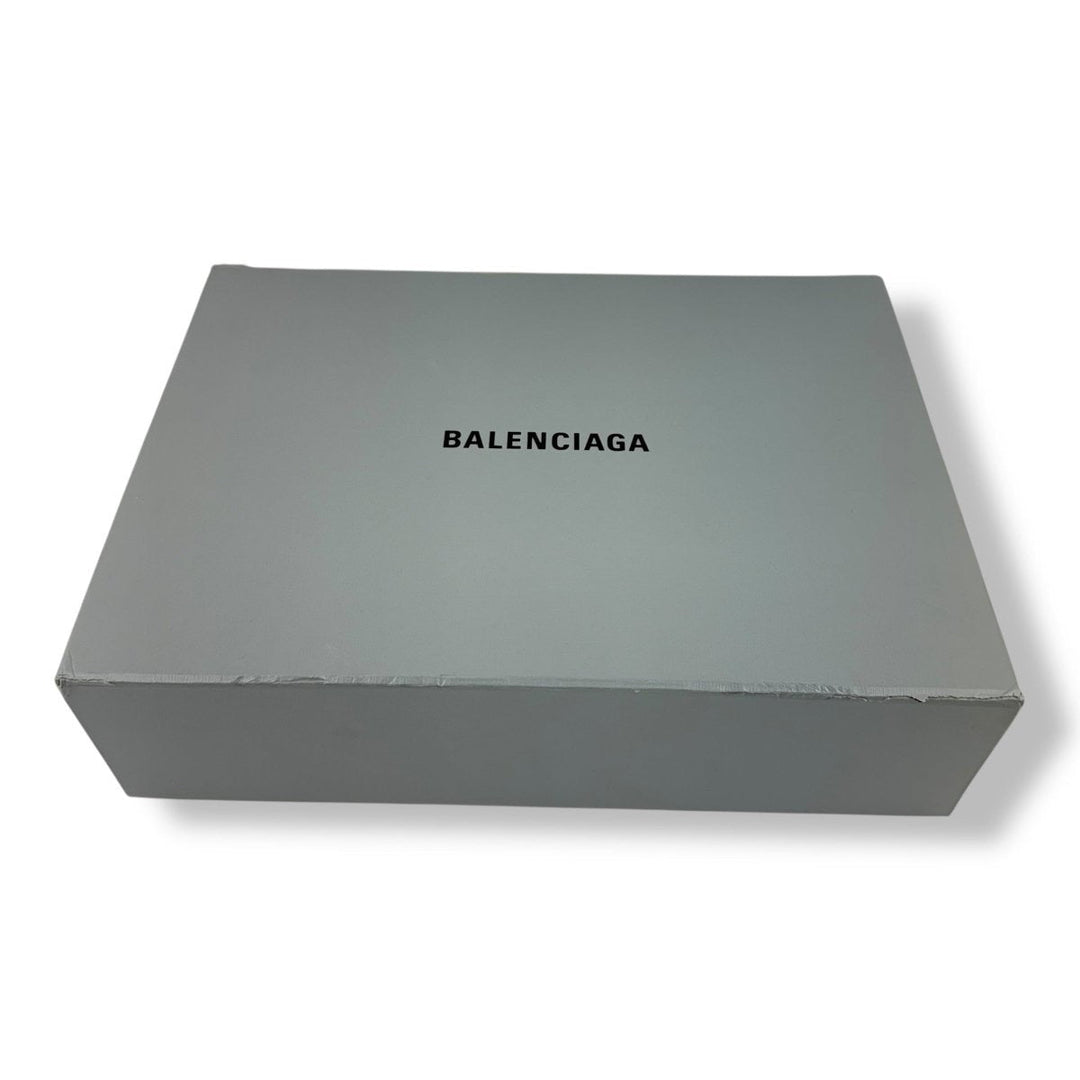 Balenciaga Hourglass Blue Denim Crossbody Handbag - Lux Central